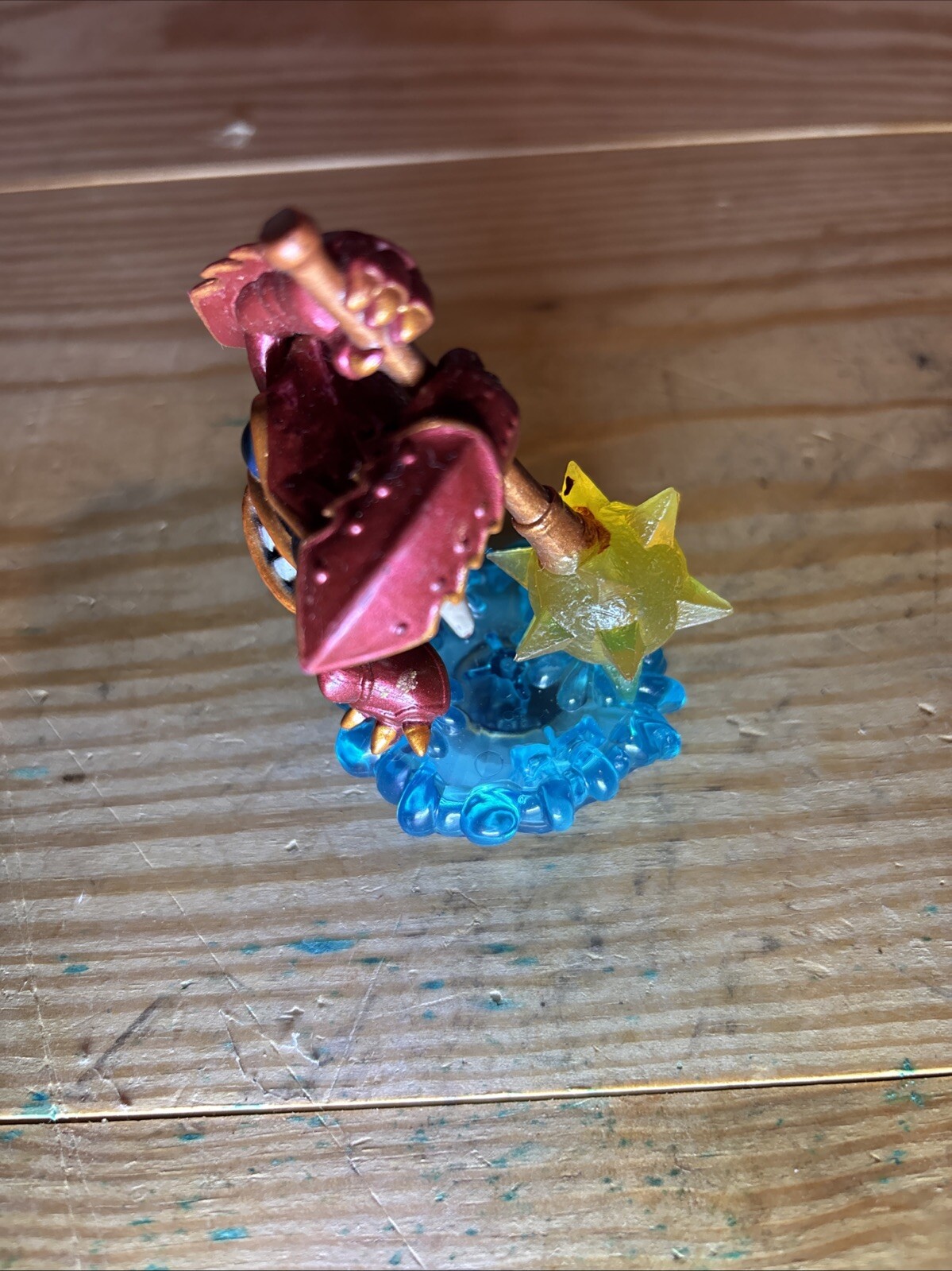 Skylanders SWAP FORCE Character Figure: LIGHTCORE WHAM SHELL (blue base)