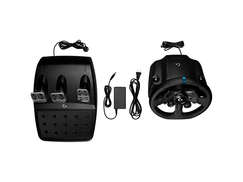 Logitech 941-000147 G923 Racing Wheel and Pedals, TRUEFORCE PS5 , PS4, PC, Mac
