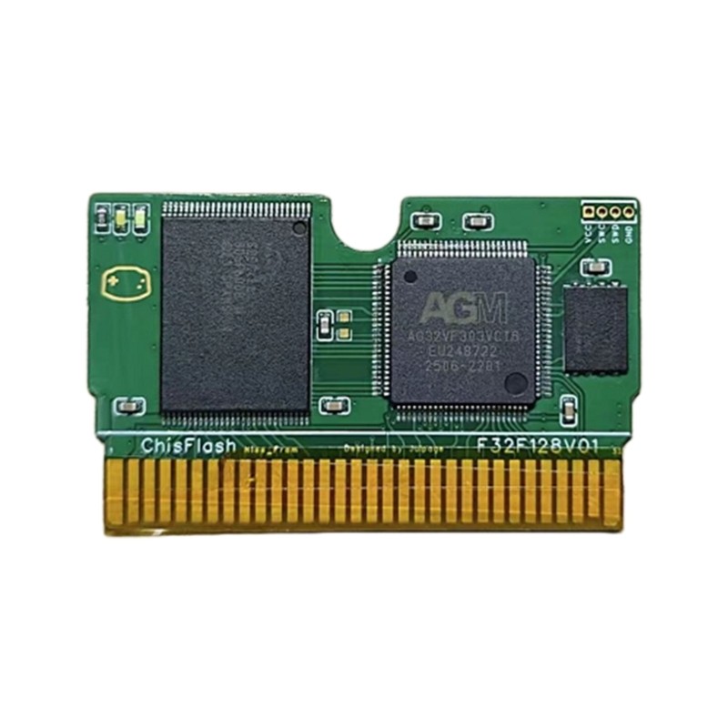 Case Flash Cartridges 32MB & Optimized Circuit Design for ChisFlash