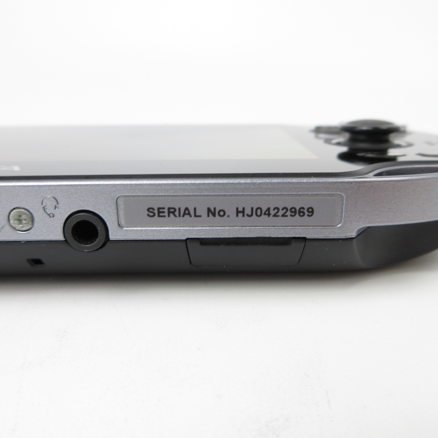 【Excellent】Sony PS Vita PCH-1000 Crystal Black Wi-Fi Model Console #Arr0309/05