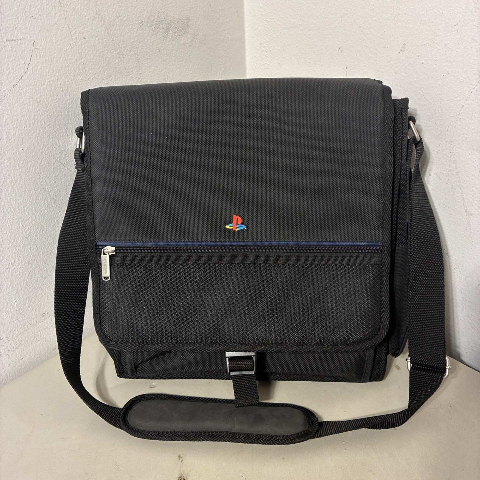 Sony PlayStation Messenger Travel Bag Carry Case ALS PS1 PS2 Logo Classic