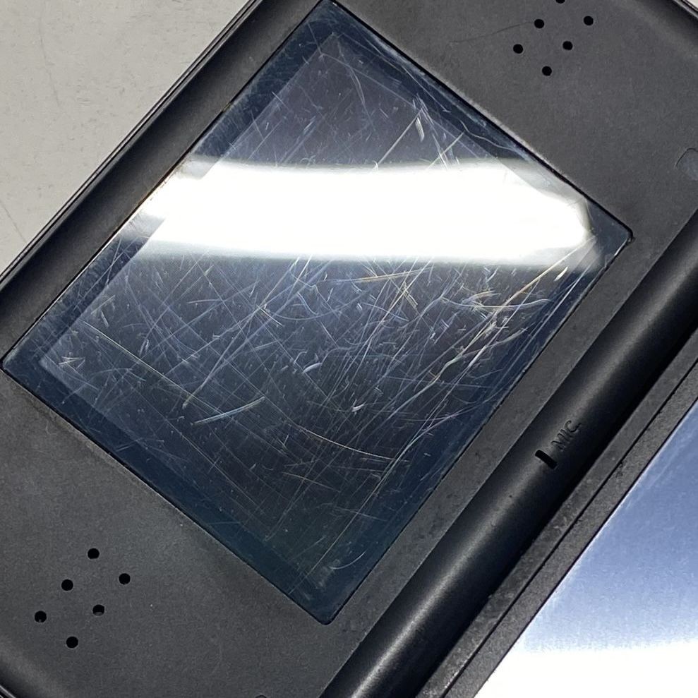Nintendo DS Lite Onyx Black Handheld Console USG-001 For Parts or Not Working