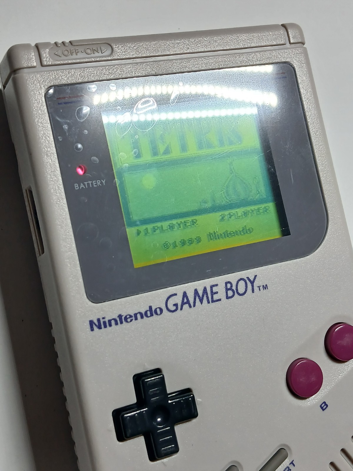 Nintendo Game Boy DMG-01 Gray original Cleaned Brand new lens almost flawless