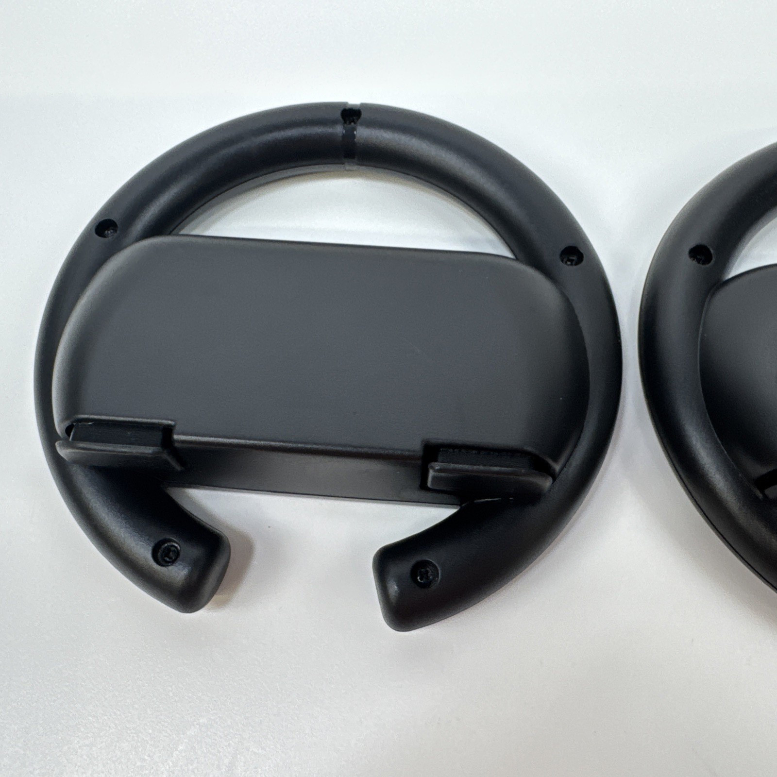 Black Steering Wheel Set for Nintendo Switch Joy-Con Mario Kart (Unbranded)