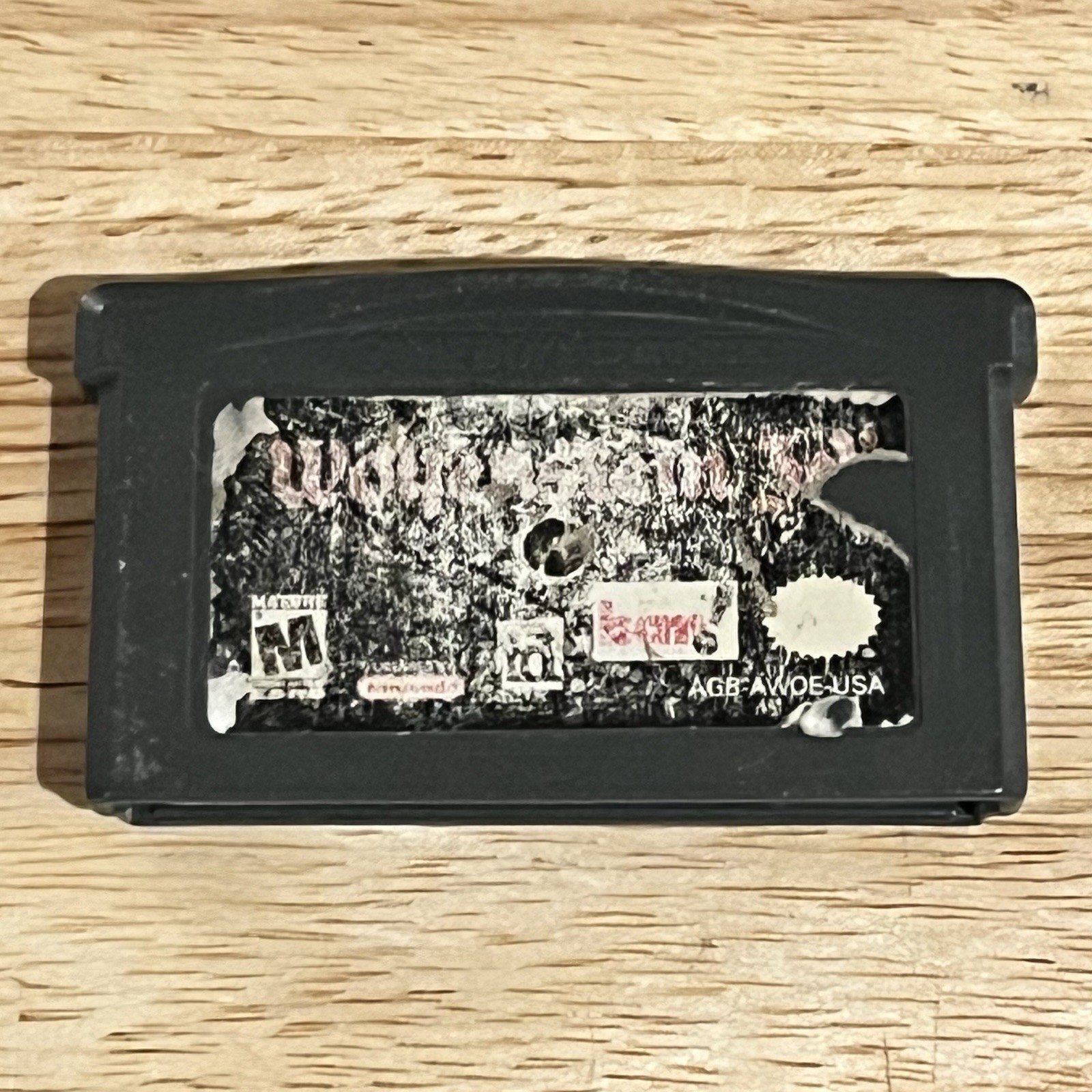 Wolfenstein 3 GBA Gameboy Advance Nintendo 2002 Authentic Tested FAST SHIPPING