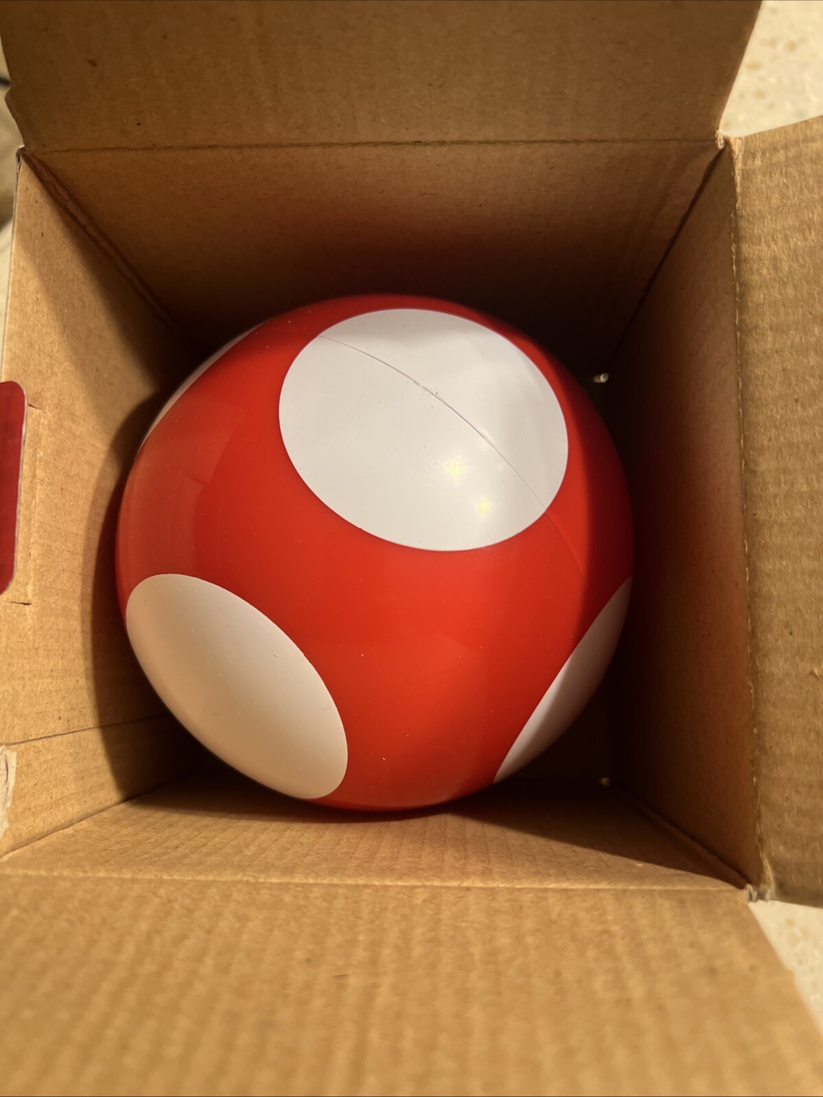 Super Mario Mushroom Light Official Nintendo Lights Up Red And Makes Sound
