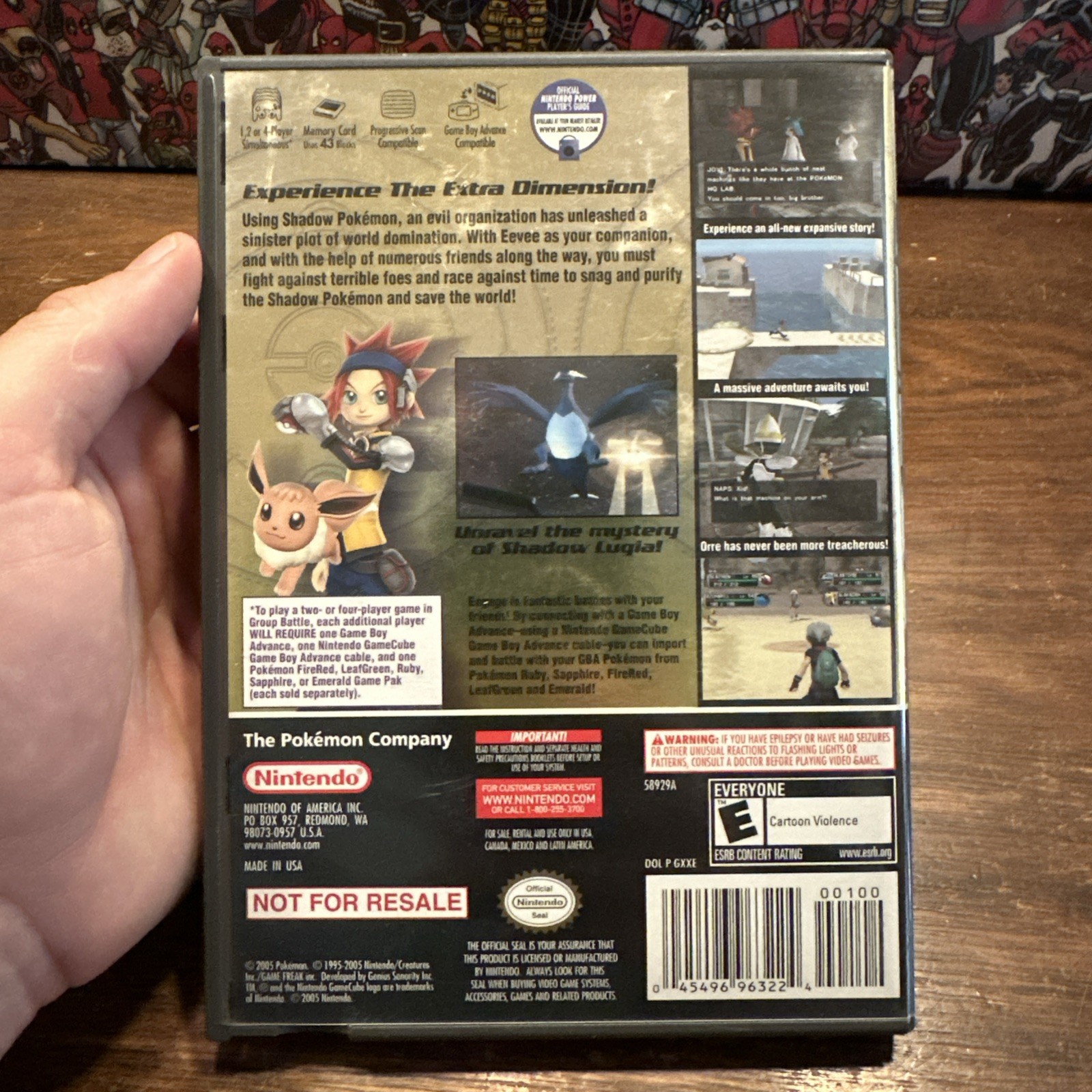 Pokemon XD Platinum: Gale Of Darkness (Nintendo GameCube) Complete – Authentic