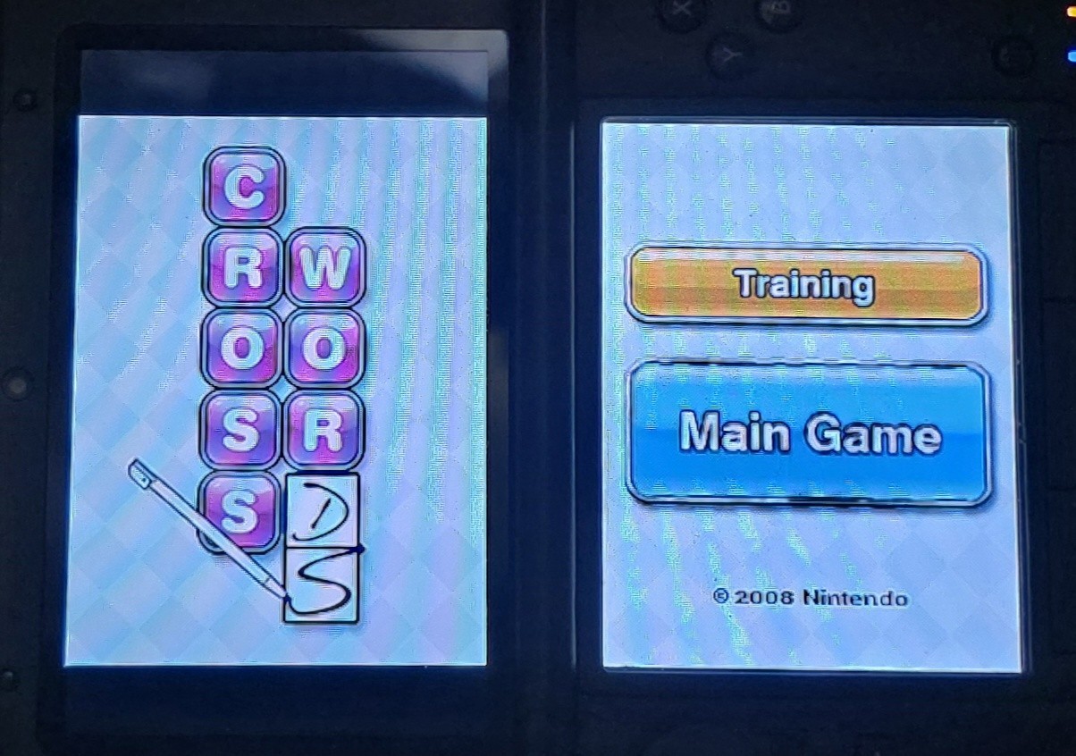 Crosswords DS (Nintendo DS) CIB, Tested & Working