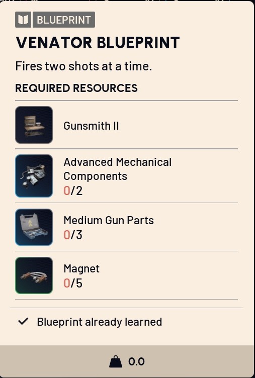 ✅ ARC RAIDERS ✅ VENATOR BLUEPRINT – USA SELLER