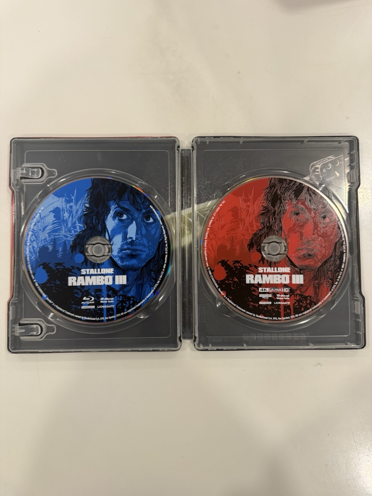 Rambo III (3) Steelbook (4K UHD + Blu Ray) Best Buy- No Digital 📦 SHIP