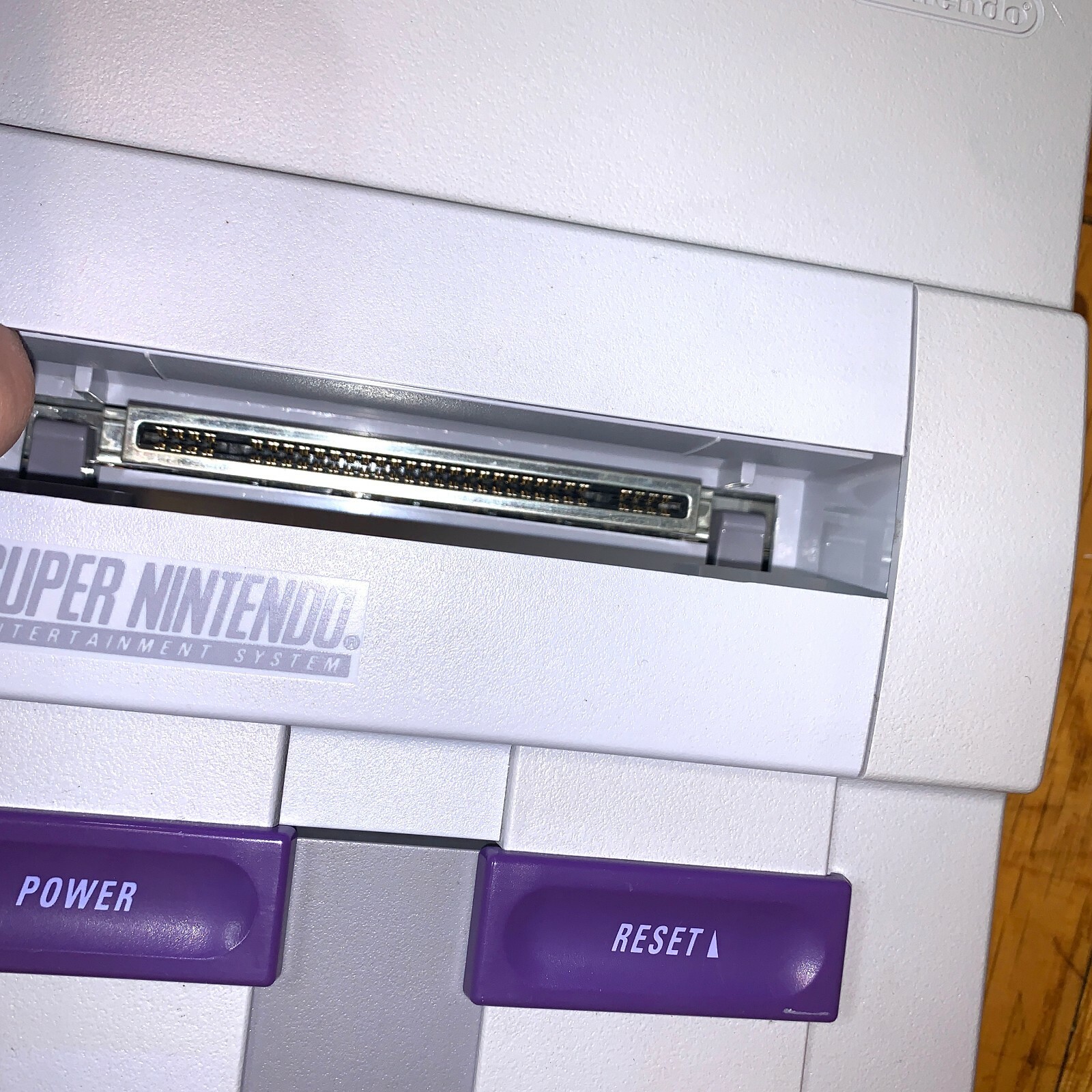 Super Nintendo SNES Console w/ OEM Controllers + w/ Mario Kart & Donkey Kong