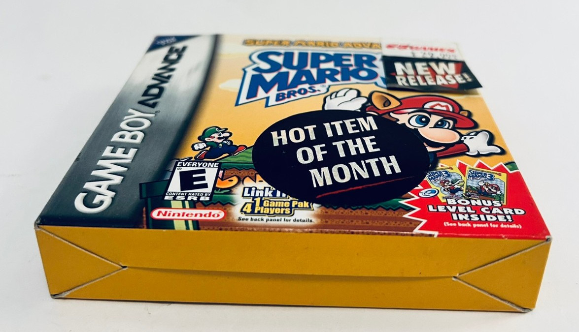 Super Mario Advance 4: Super Mario Bros. 3 (GBA 2003) CIB Complete Saves Tested