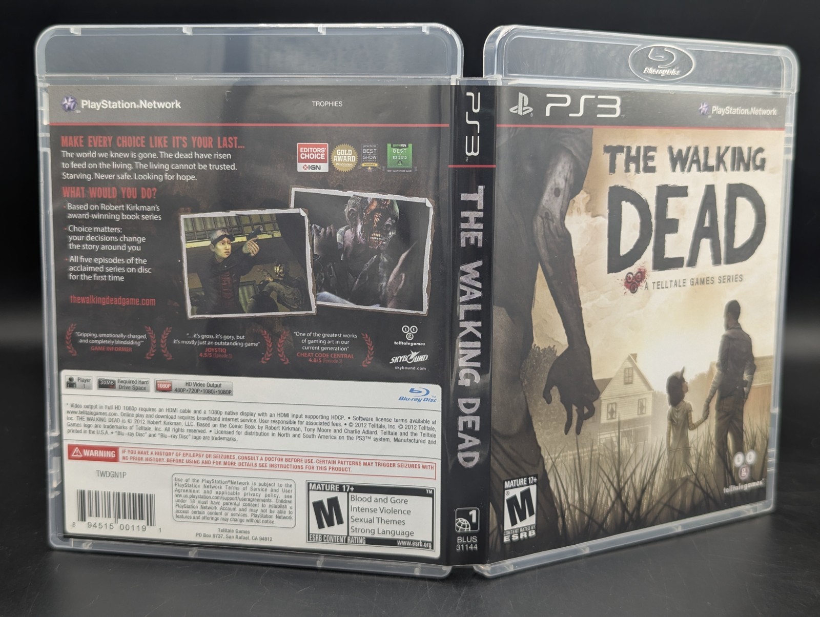 The Walking Dead: A Telltale Games Series (Microsoft Xbox 360 ) Mint Disc-Tested