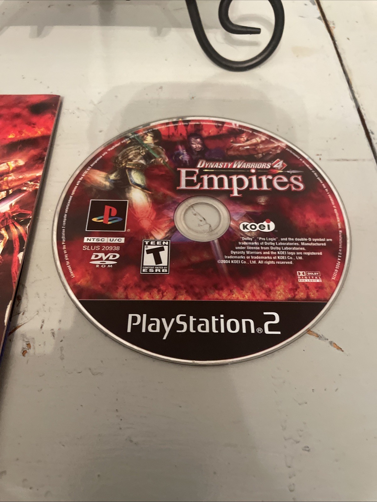 Xtreme Legends: Dynasty Warriors 4 PS2(Sony PlayStation 2) w/Manual 🔥Fast ship
