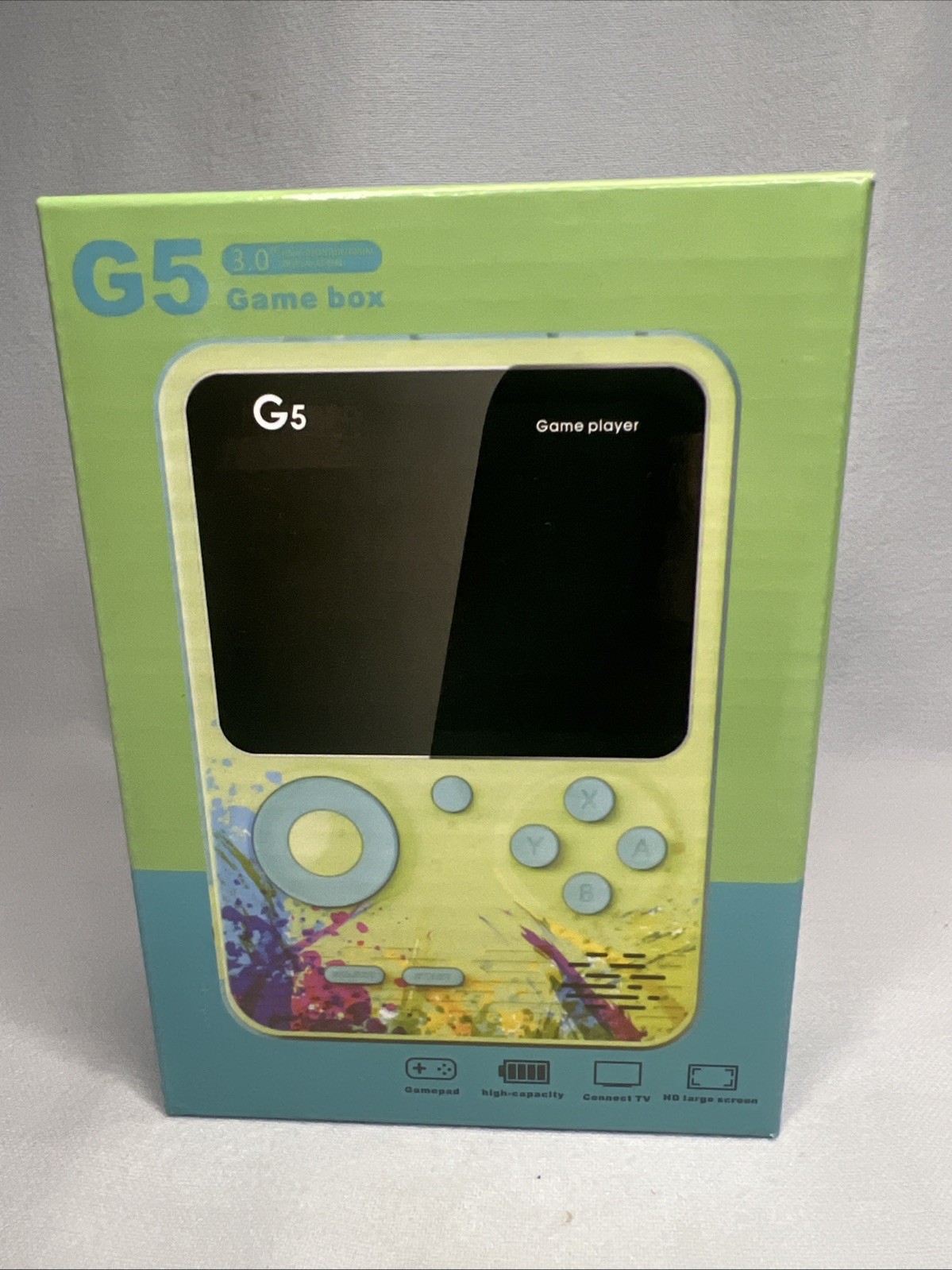 G5 GAME BOX – Handheld Multi-Game player, 3″ color screen M5