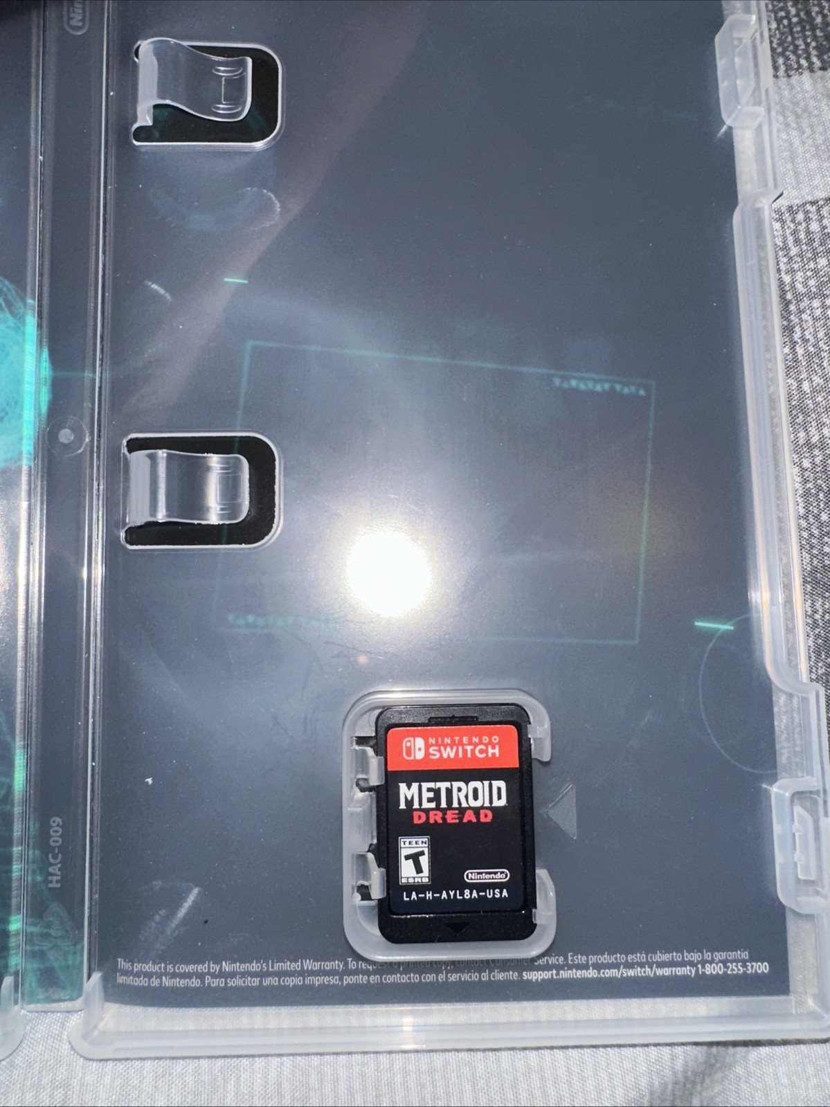 Metroid Dread Nintendo Switch Complete in Box Game, Tested Working