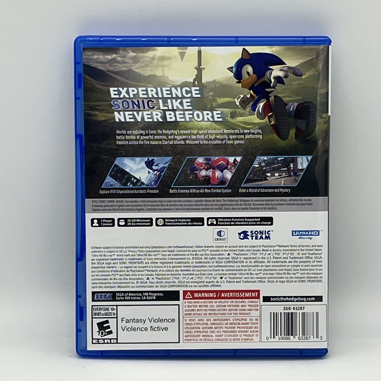 Sonic Frontiers – Sony PlayStation 5 – PS5