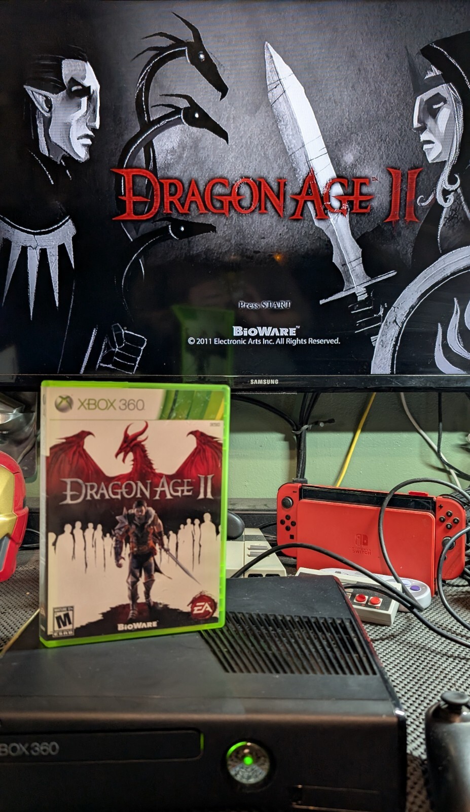 Dragon Age 2 II Microsoft Xbox 360 Cib Tested & Working