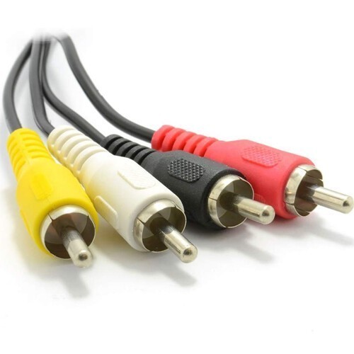 5FT TVAV Audio Video DIN RCA Cable For Commodore 64 Atari TI-99/4A Spectravideo