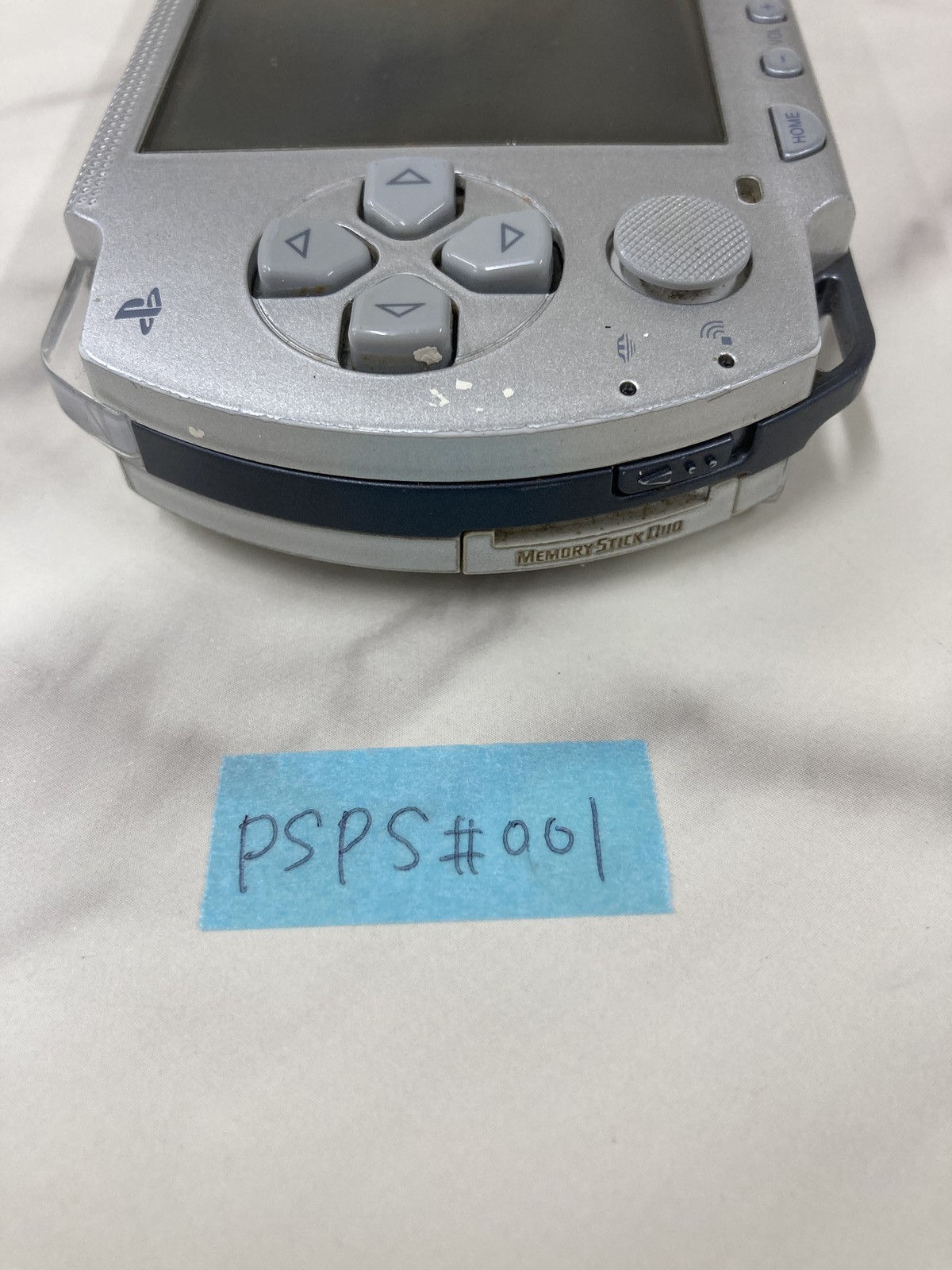 Used Silver PSP-1000 Console only | Tested | US Shipping | PSPS#001