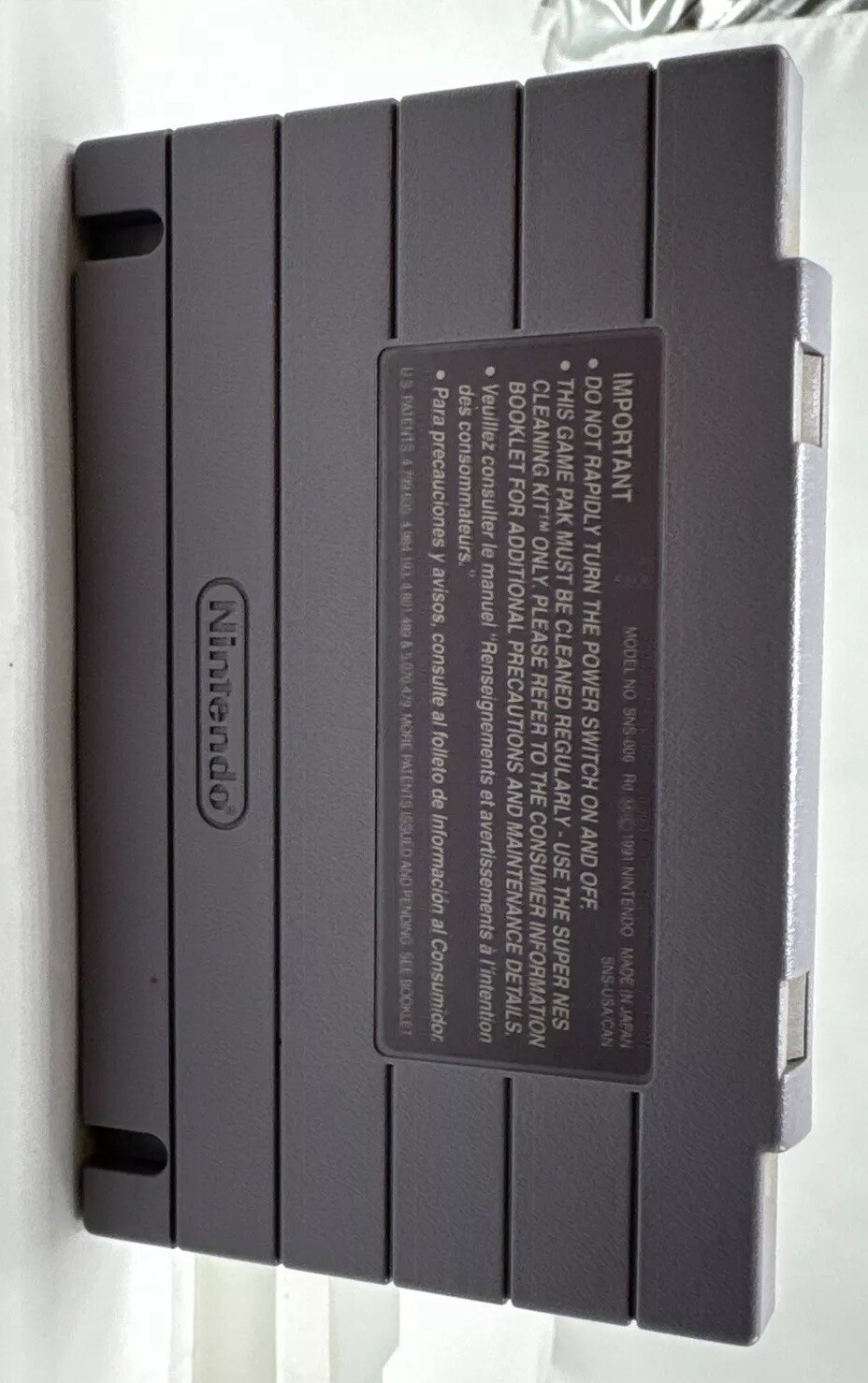 Super Play Action Football (Nintendo SNES 1992) Cartridge with Cover – Tested