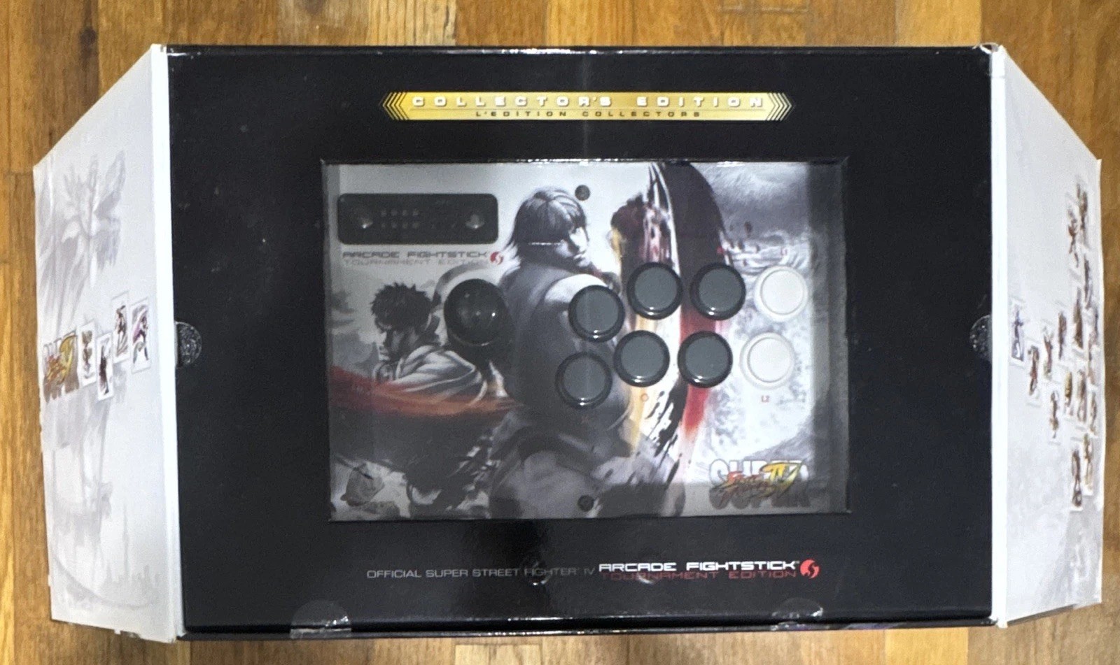 Mad Catz Street Fighter IV Arcade FightStick Tournament Edition PS3 Turbo 13ft