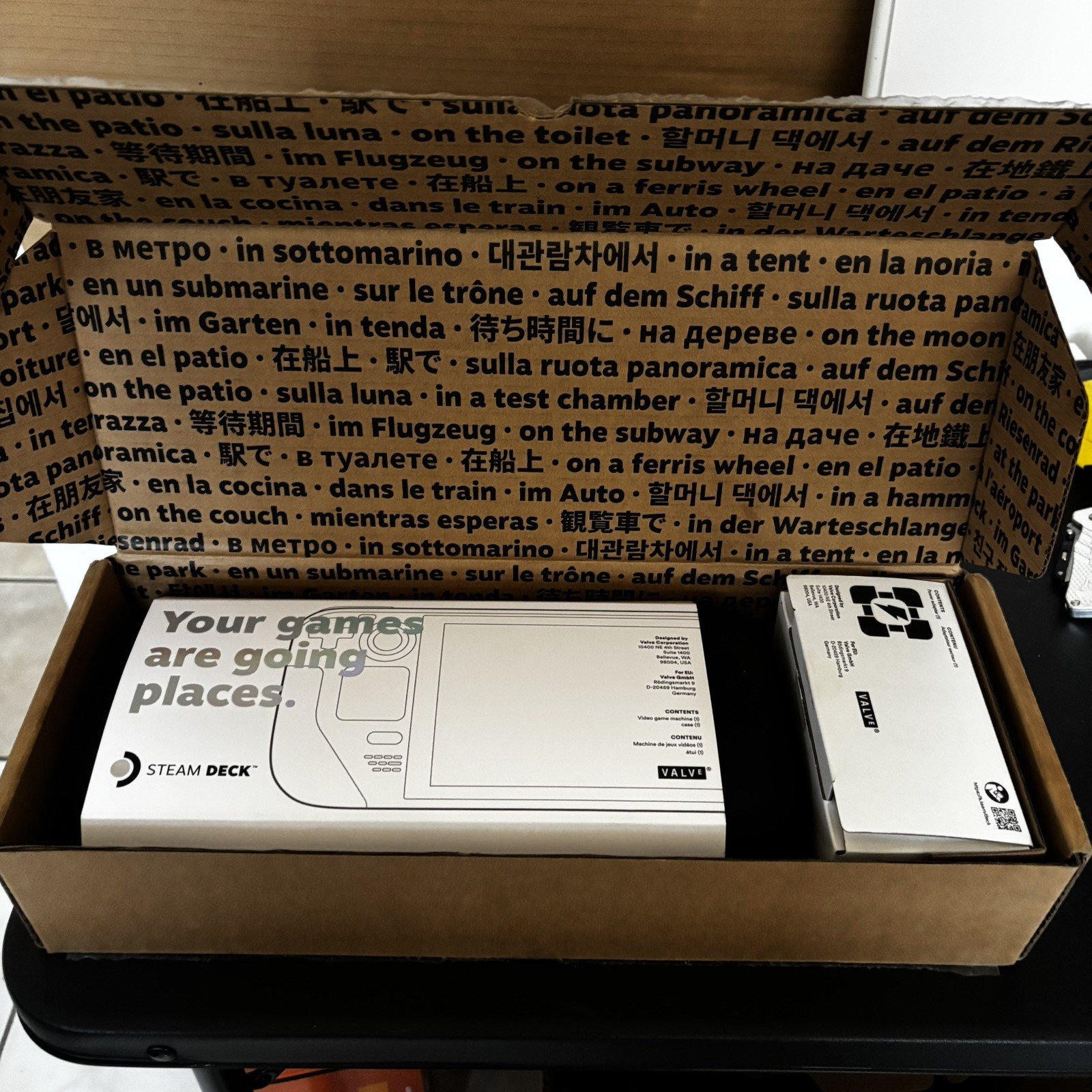 Valve Steam Deck 64gb LCD w/ Original Packaging, Carrying Case, & Power Adapter
