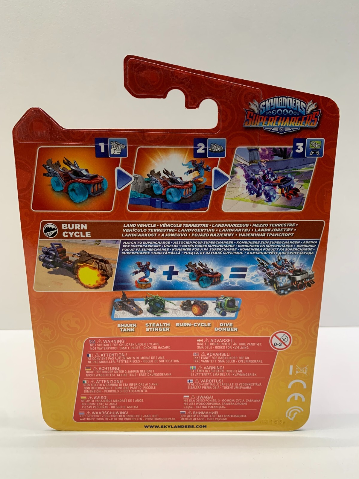 SKYLANDERS SUPERCHARGERS BURN-CYCLE – NEW SEALED NEW SEALED
