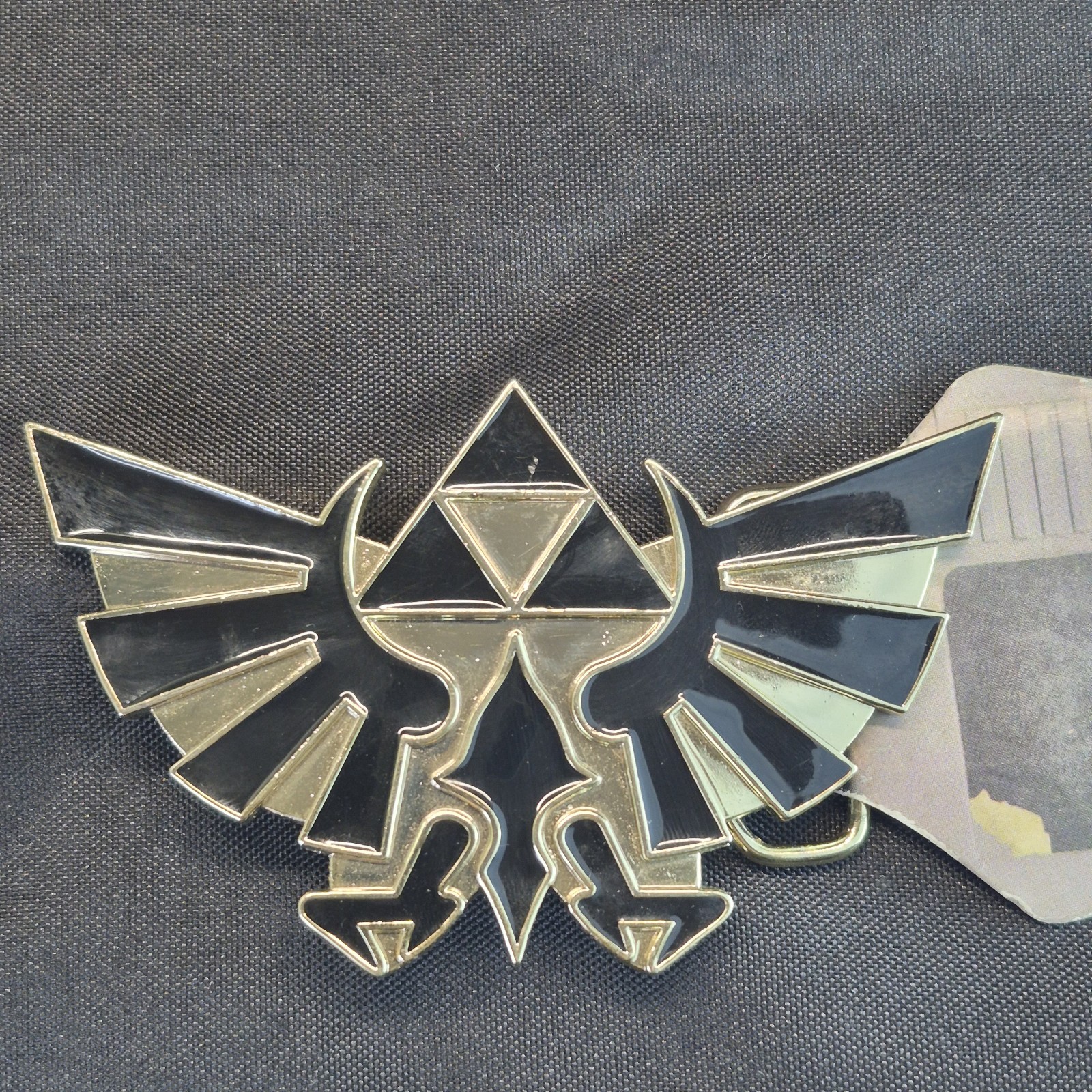 NEW The Lengend of Zelda Twilight Princess Triforce Belt Buckle 2008 – Nintendo