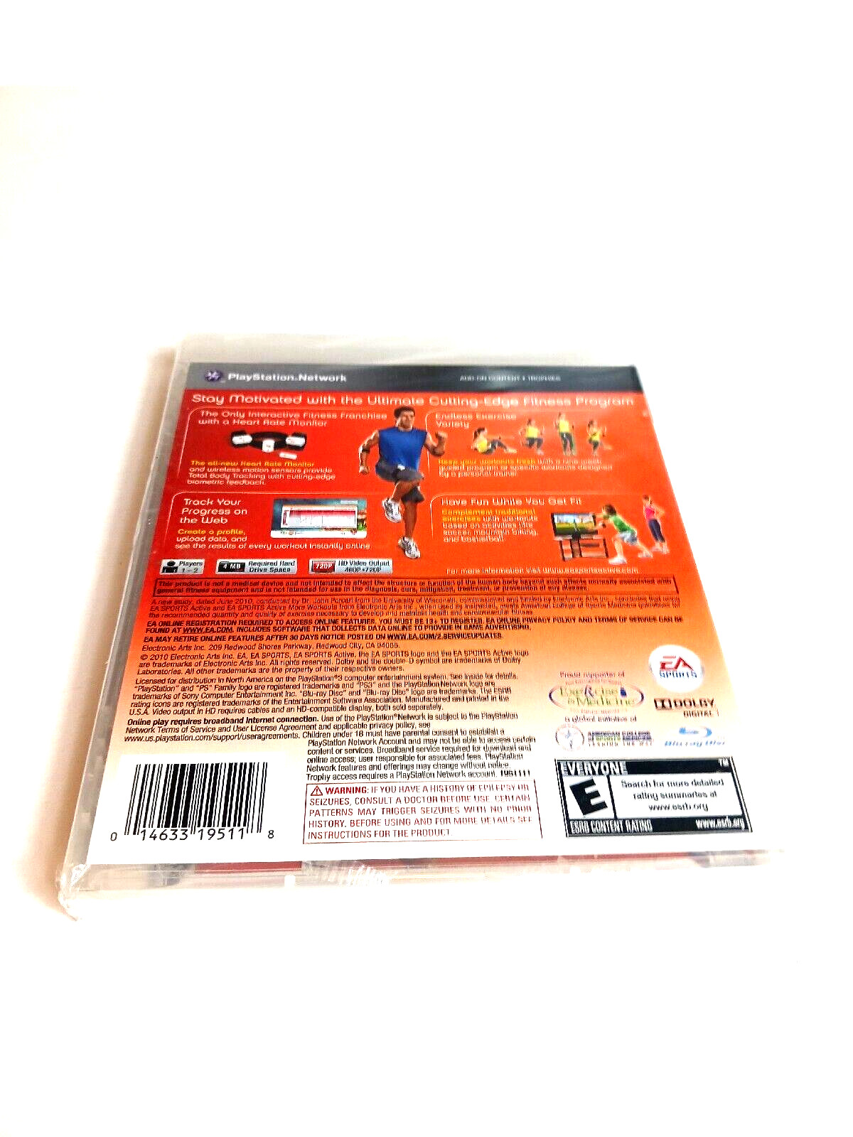 Sony PS3 PlayStation 3 Video Game EA Sports Active 2 Personal Trainer New Sealed