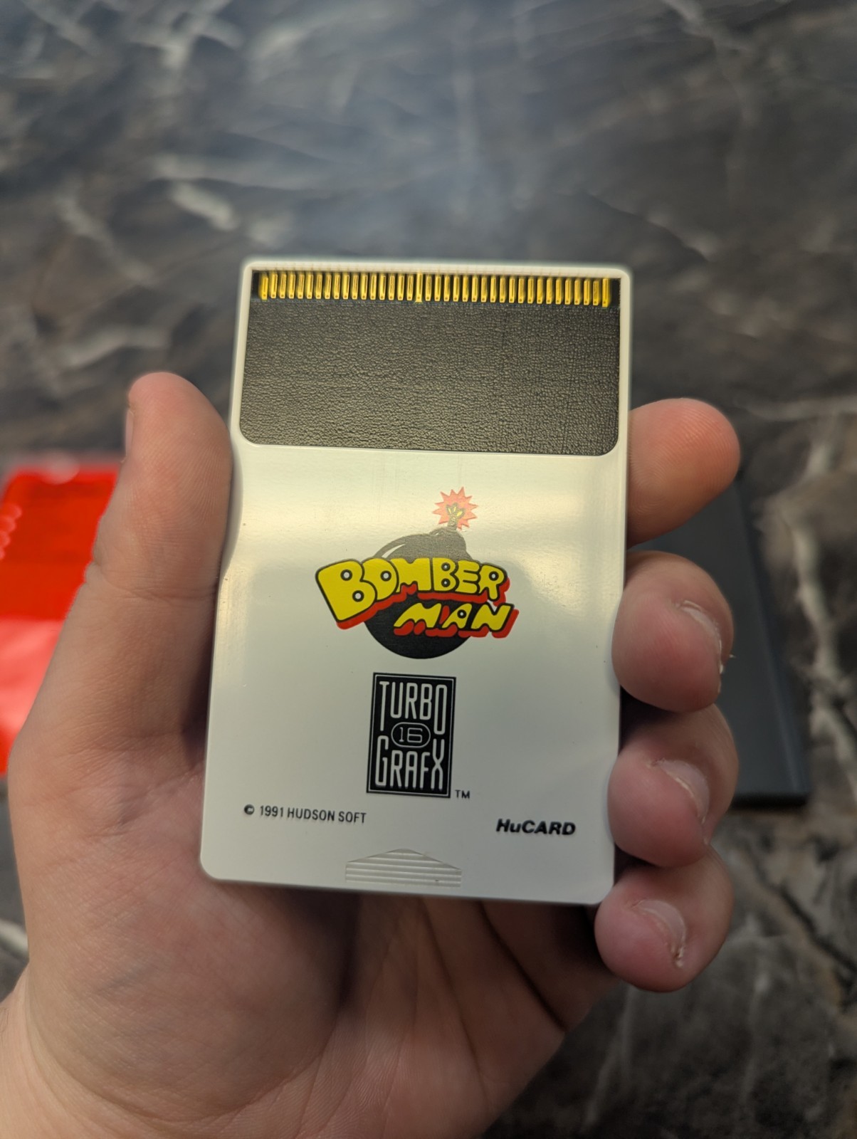 Bomberman (NEC Turbografx 16) Complete Game – Manual & Sleeve – HuCard