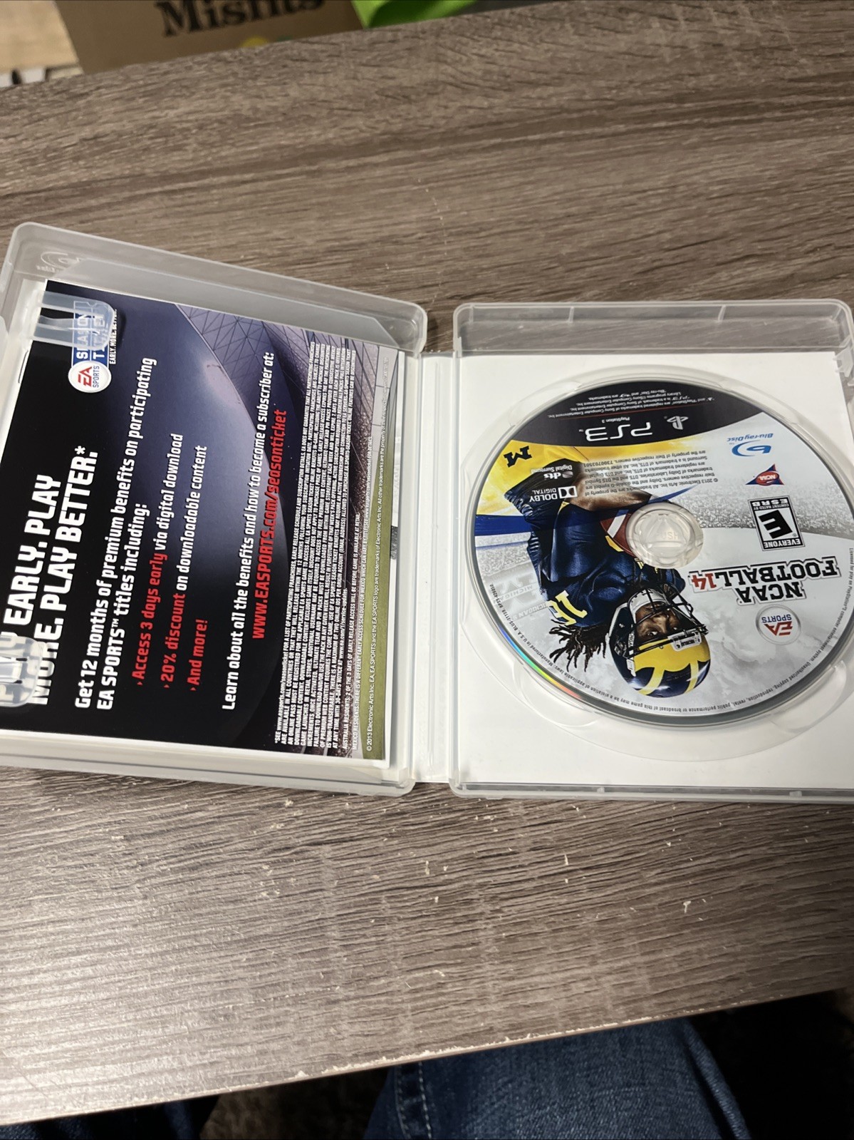 NCAA Football 14 PS3 PlayStation 3 CIB Complete EA Sports College Football Game