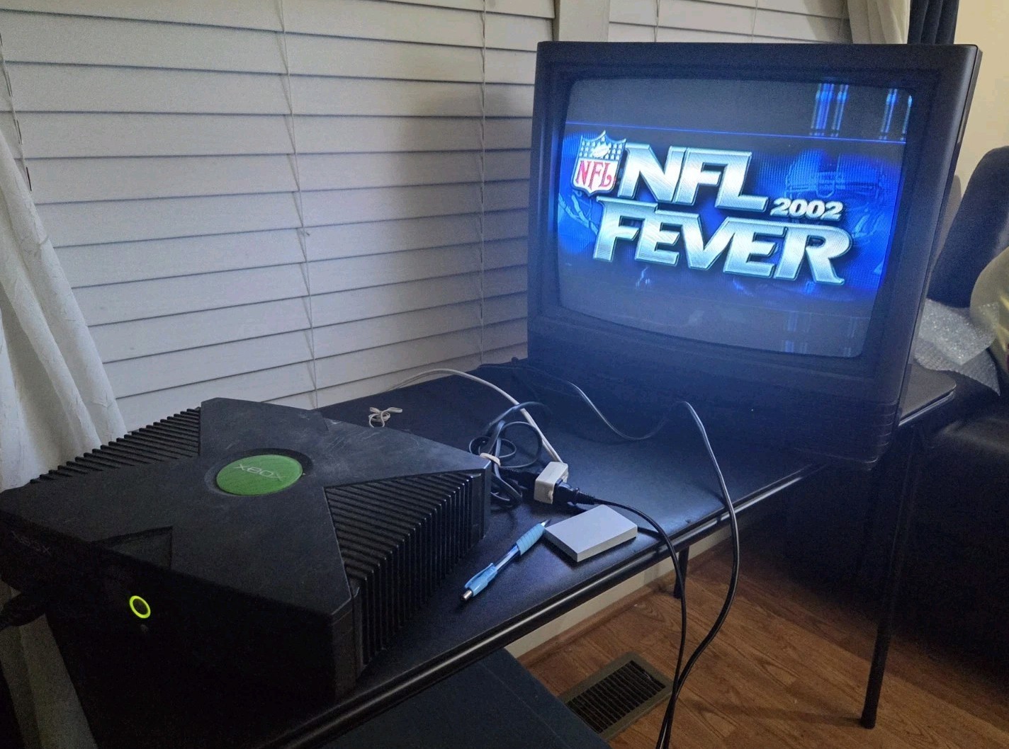 Working Original Microsoft Xbox Console With Controller, Power Cord & A/V Cable