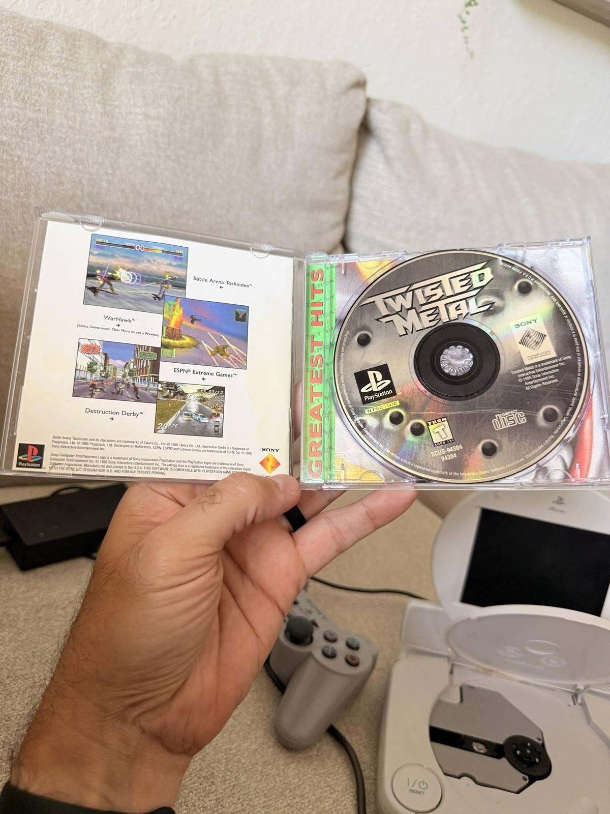 Twisted Metal – Sony PlayStation 1