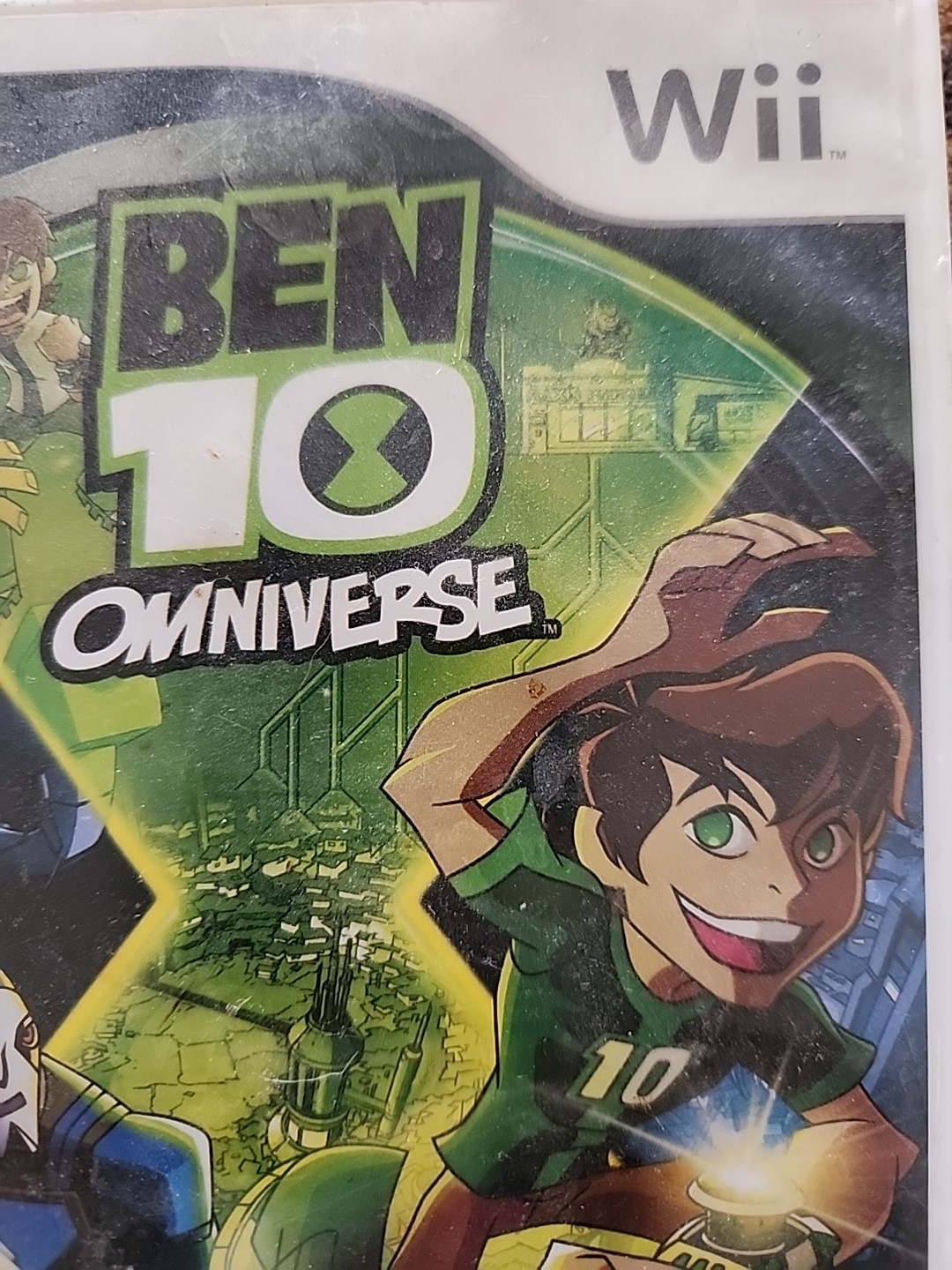 Wii Ben 10 Omniverse Nintendo Wii Video Game Version 2012 Original Case & Manual