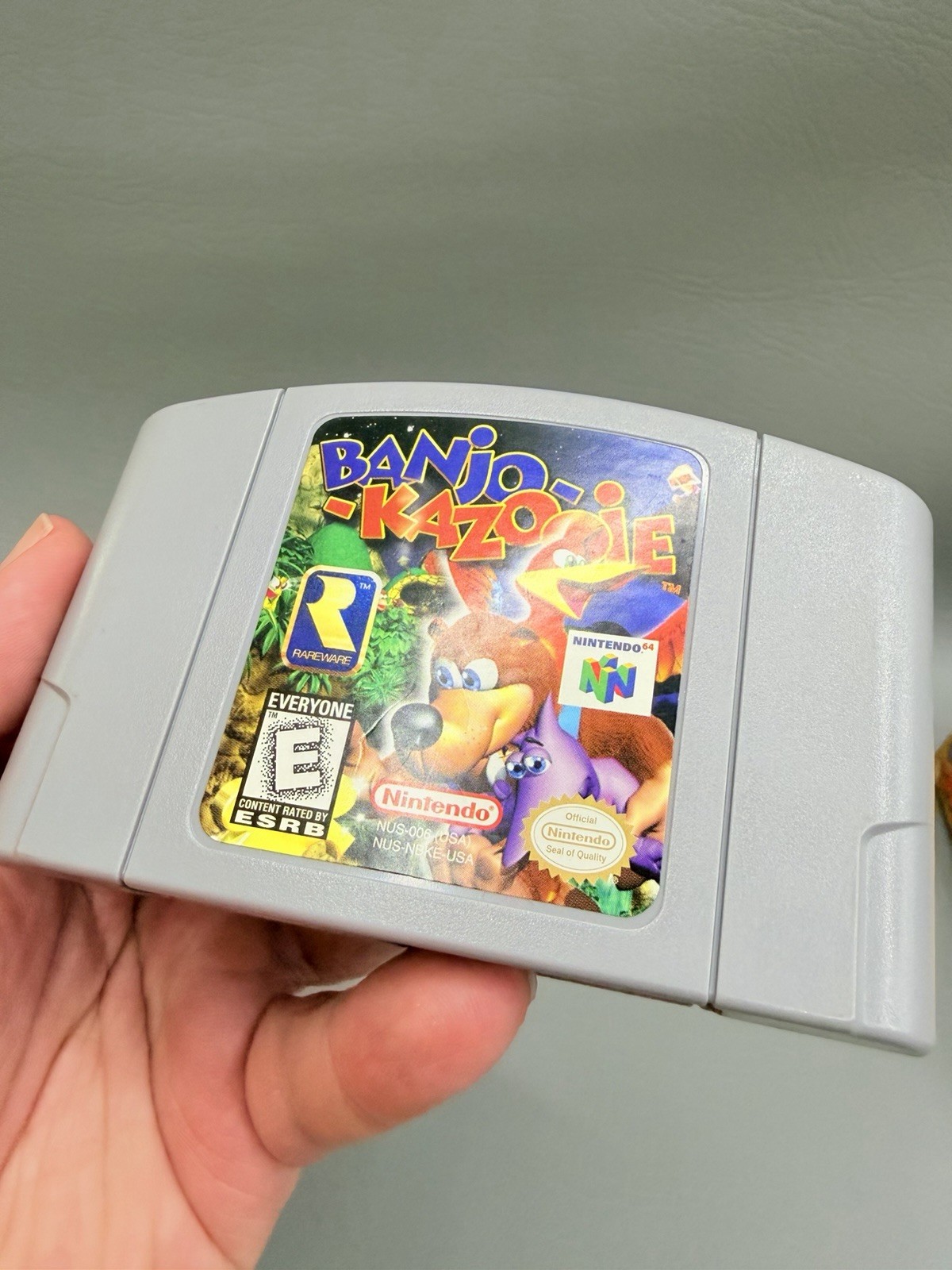 Banjo-Kazooie (Nintendo 64, 1998) N64 CIB Complete – Immaculate Condition