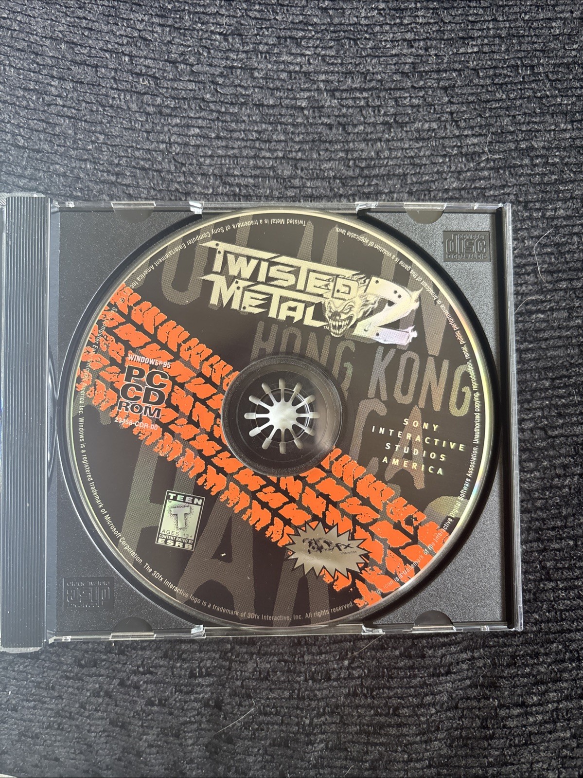Twisted Metal 2 PC CD-ROM 1997 Windows 95 Sony Interactive