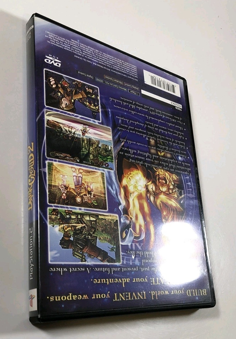 AUTHENTIC COVER ART ONLY NO GAME Dark Cloud 2 (PlayStation 2 / PS2) PLEASE READ