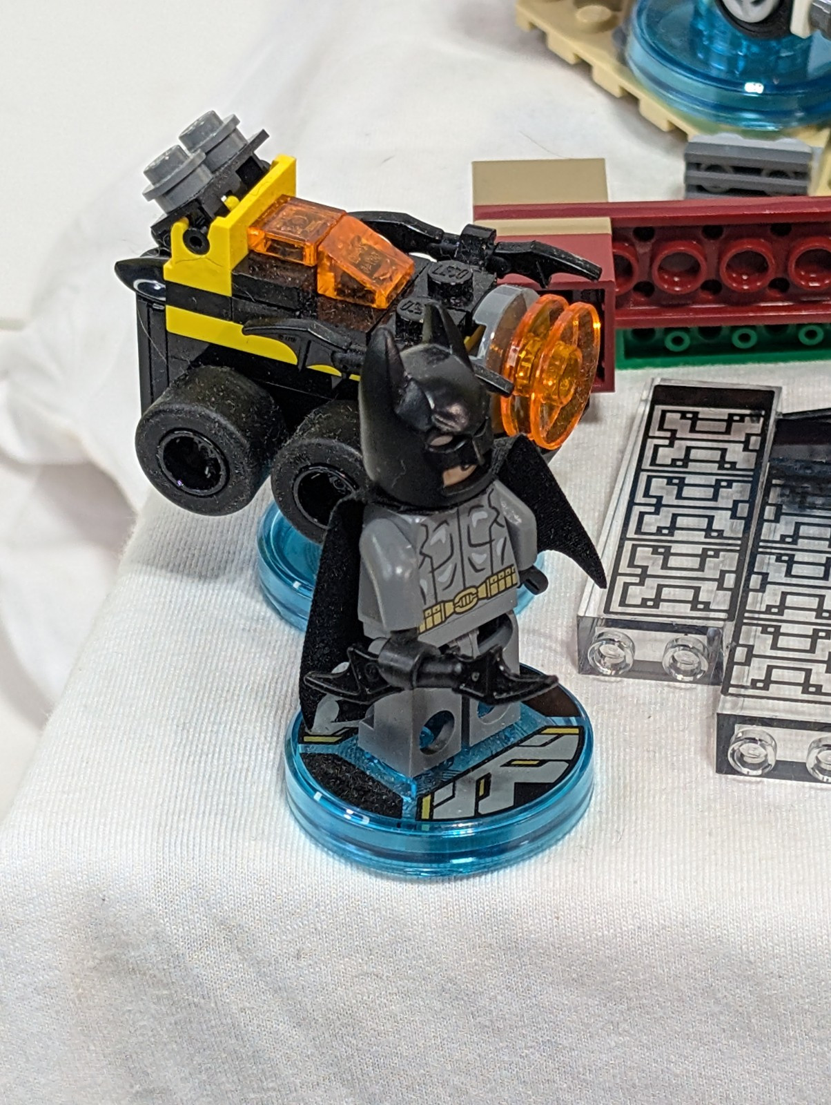 Lego Dimensions Lot Ghostbusters Wii U Game Slimer Portal Batman Ecto-1