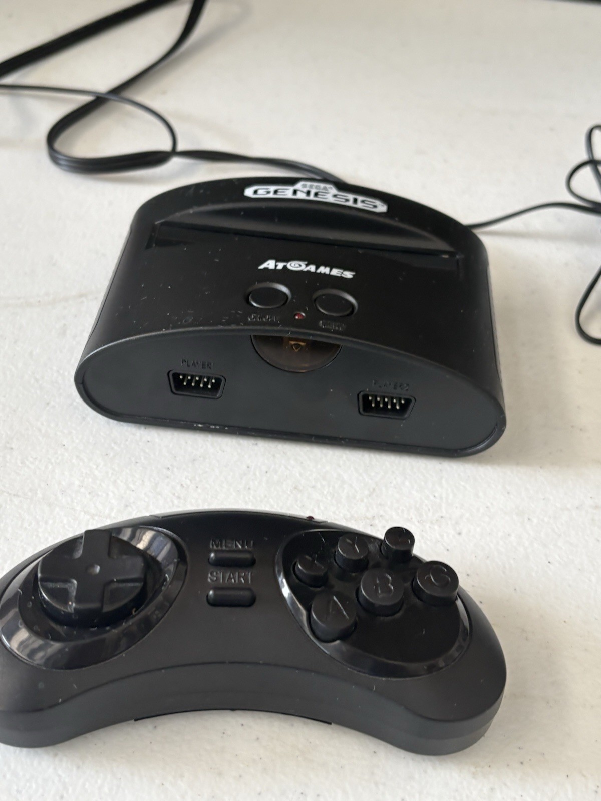 AtGames Sega Genesis Classic Mini Game Console w/80 Built-In Games 1 Controller