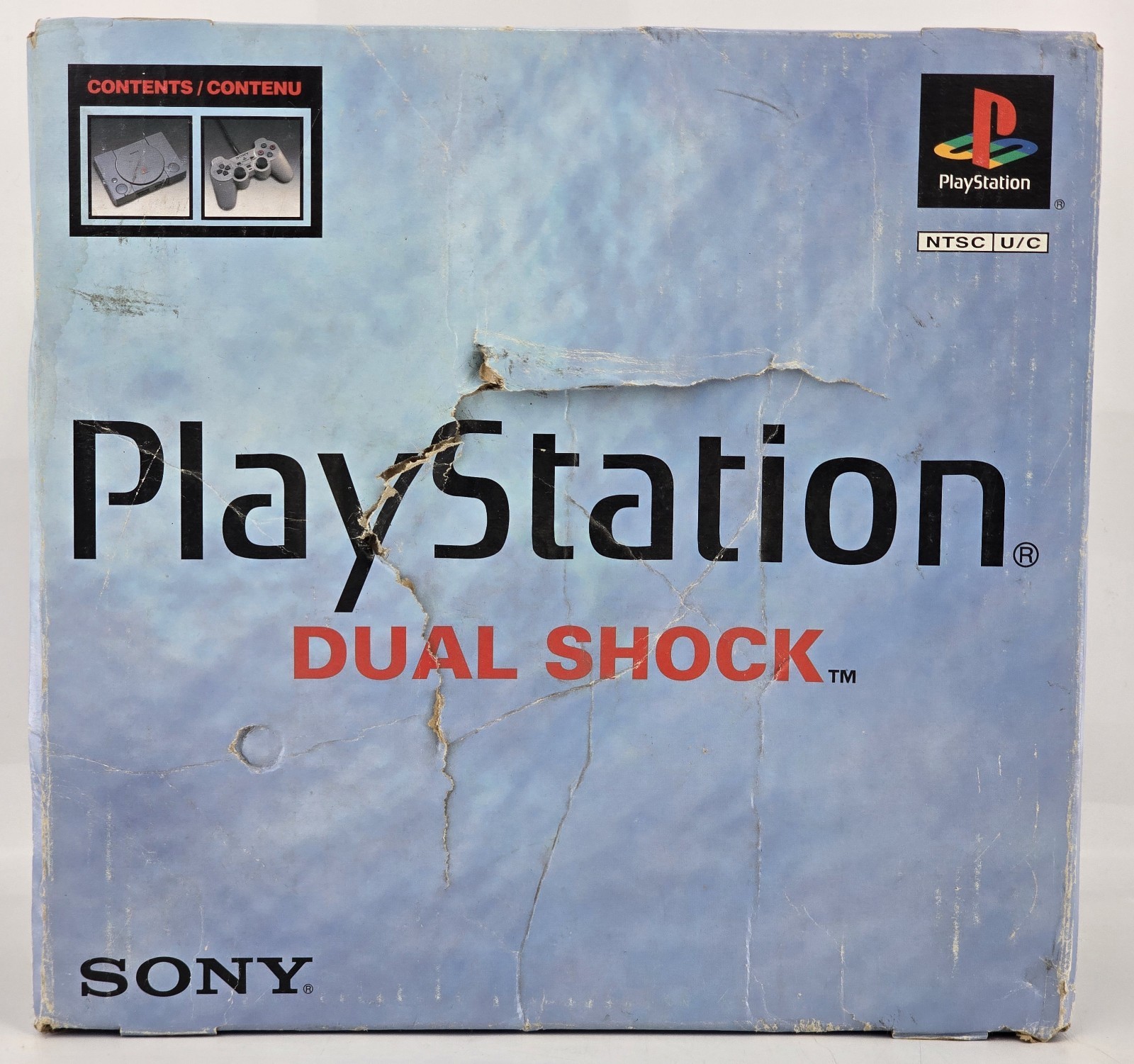 Factory SEALED Original PlayStation 1 PS1 Console Complete – (Damaged Box) PICS
