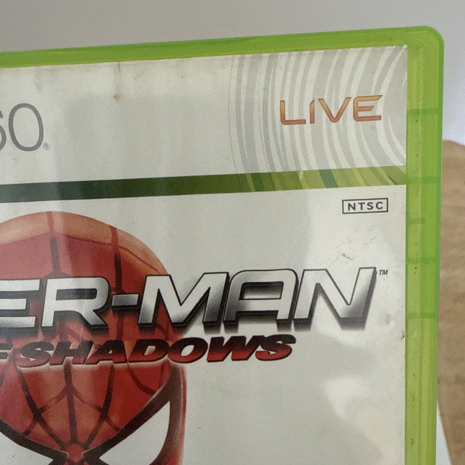 Spider-Man: Web of Shadows (Microsoft Xbox 360) CIB Tested Case Manual Disc