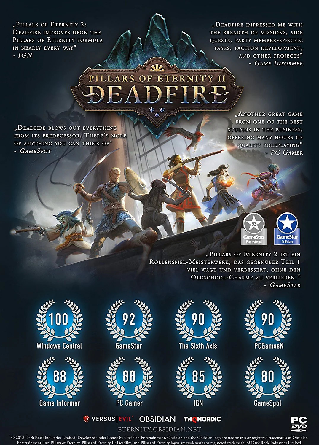Pillars of Eternity II: Deadfire – Ultimate Edition [Microsoft Xbox One] NEW