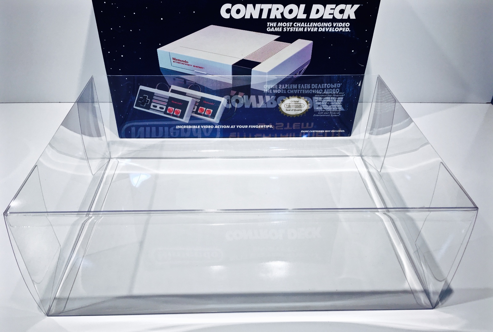 1 Console Box Protector For NES CONTROL DECK / CHALLENGE SET Nintendo Boxes
