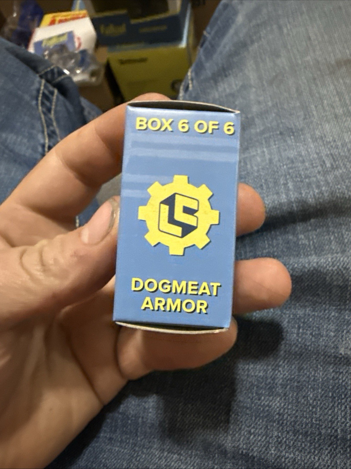 Fallout Crate – Build A Figure Power Armor For Dogmeat – Box 6 of 6 – NIB