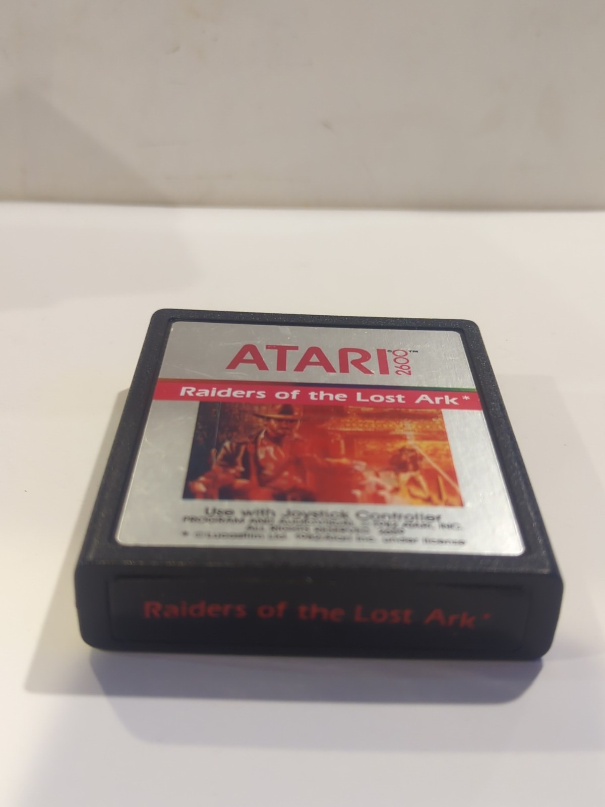 Atari 2600 Indiana Jones Raiders Of the Lost Ark Tested Working