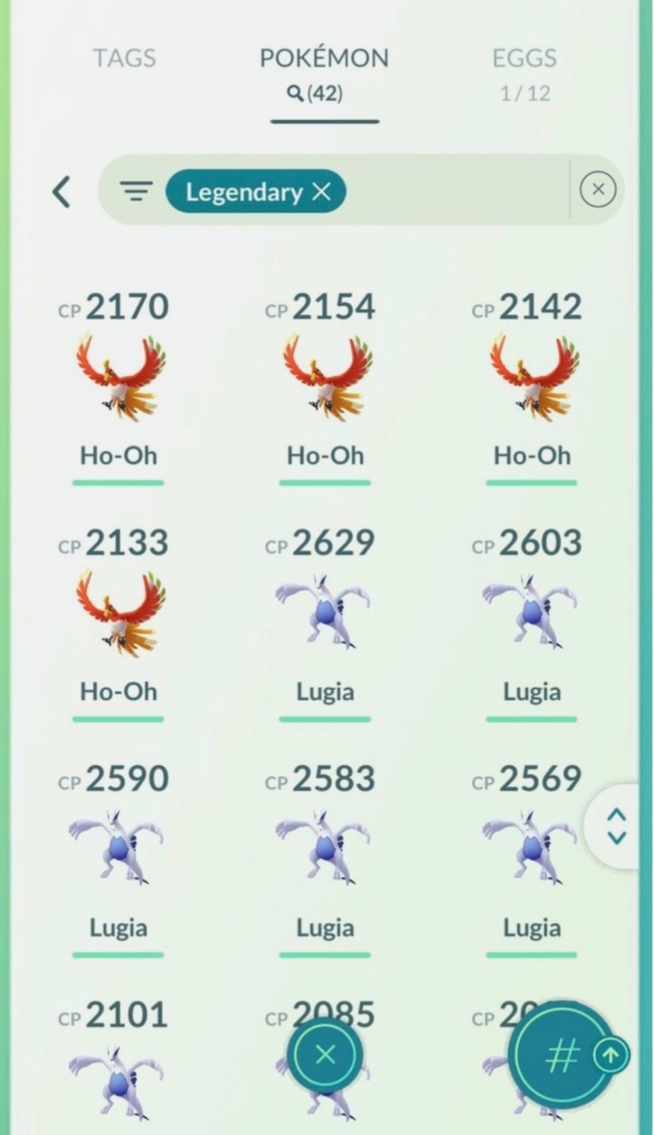 Pkmgo acct lvl 38! Hundo Ho-ho! Shiny legendary! ! Meltan! 40 plus legendary’s!
