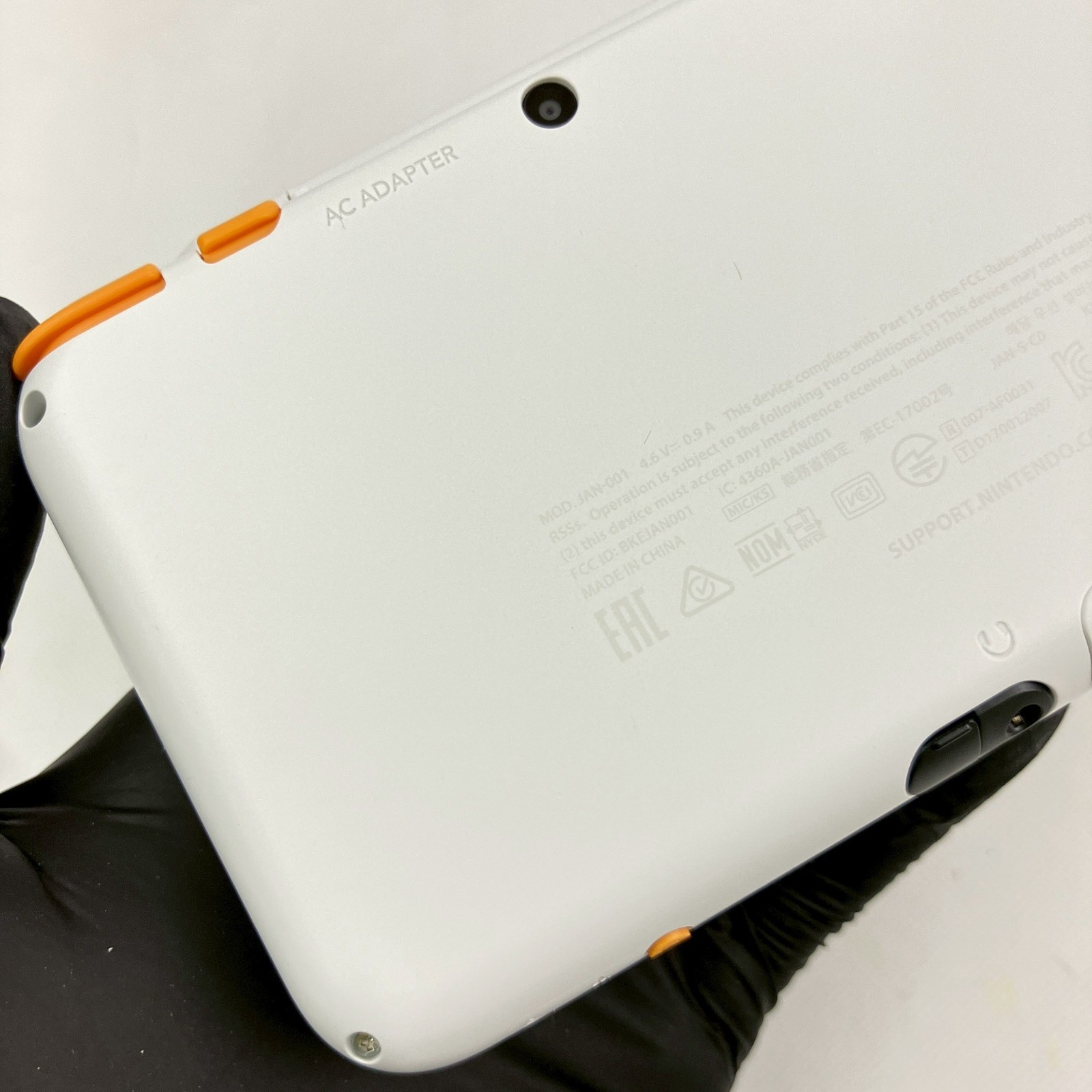 Nintendo new 2DS LL XL White Orange S Rank Console Only Japanese Only 655