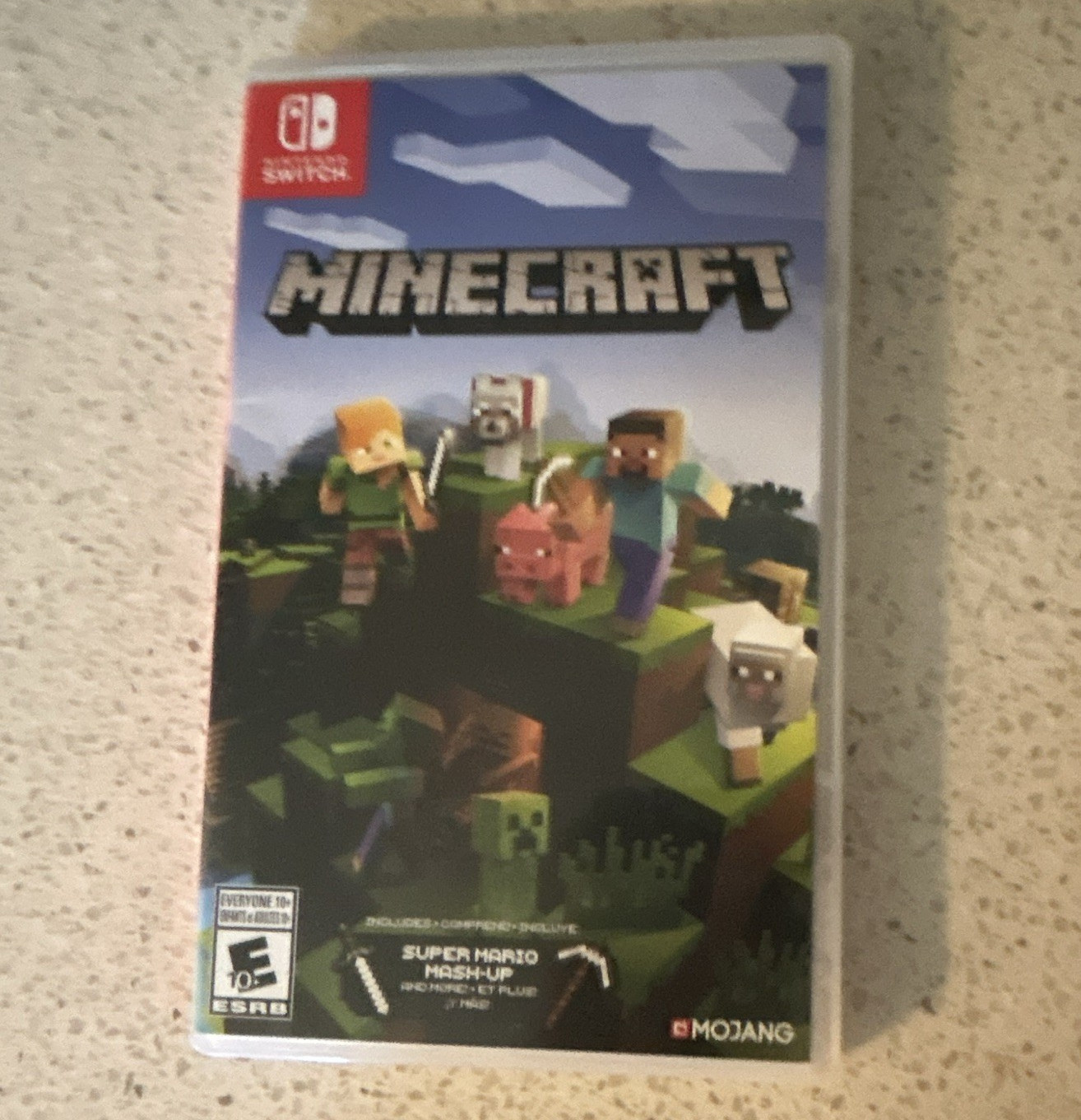 Minecraft Nintendo Switch Game Cartridge with Case, E10+ (Everyone 10+)