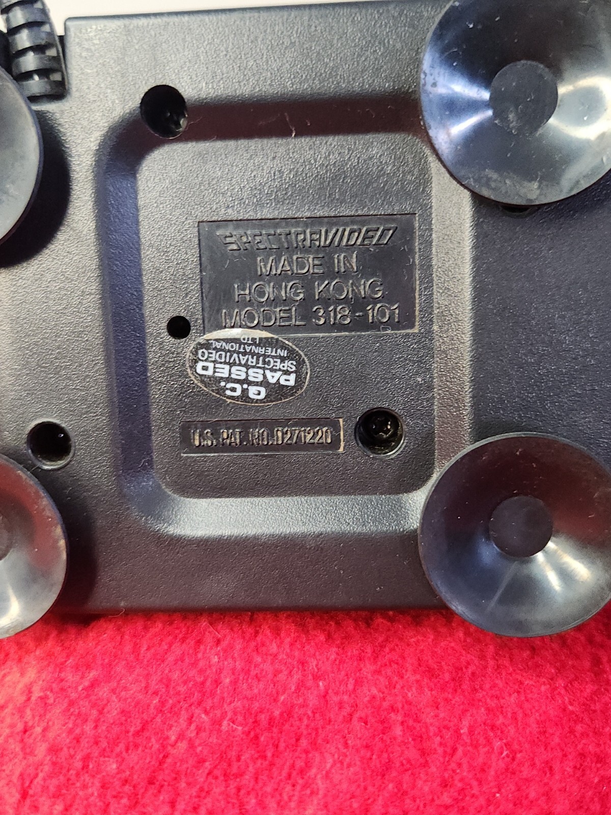 Spectravideo Quickshot Joystick Lot Of 2 Model 318-101 &318-102 Untested